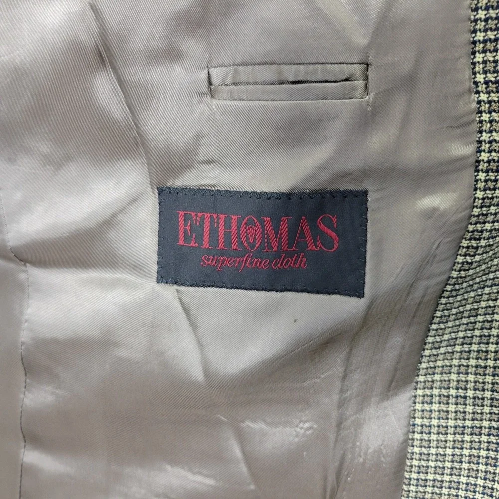 VTG Hugo Boss Apollon Men's Sport Coat Blazer Two Button Beige‎ Wool Size 44R